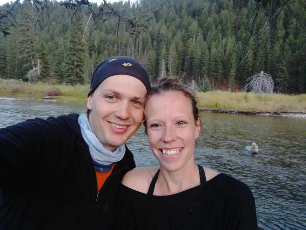 George and Dani in Grand Teton National Park.